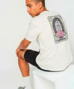 Kaotiko - Herren T-Shirt Print - Blanco -Kaotiko || Fire & Glory Populaire Magasin 97abf2685d4f4374b713151cfd116718