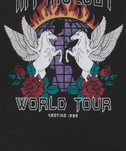 Kaotiko PEGASUS WASHED UNISEX - T-Shirt Print - Black Acid Wash 7 Kaotiko PEGASUS WASHED UNISEX - T-Shirt Print - Black Acid Wash -Kaotiko || Fire & Glory Populaire Magasin 9812cbd679a14423b6130b4462ad11c4