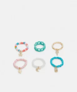 Fire & Glory - Damen FGLILI 6 PACK - Ring - Gold-coloured/multi