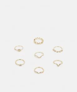 Fire & Glory - Damen 7 PACK - Ring - Gold-coloured