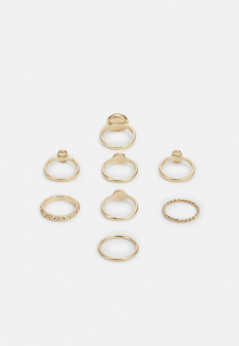 Fire & Glory - Damen FGFEMMA 8 PACK - Ring - Gold-coloured/multi 4 Fire & Glory - Damen FGFEMMA 8 PACK - Ring - Gold-coloured/multi – Bild 2