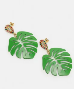 Fire & Glory - Damen LEAF EARRINGS - Ohrringe - Gold-coloured/multi -Kaotiko || Fire & Glory Populaire Magasin 9b9a981facad4ddea4f482082a5df1dd