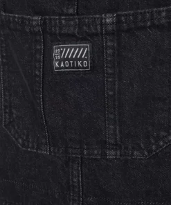 Kaotiko PETO WASHED - Latzhose - Black Denim - Unisex 7 Kaotiko PETO WASHED - Latzhose - Black Denim - Unisex -Kaotiko || Fire & Glory Populaire Magasin 9ccef9e4cc38431abd0352e51267bce4