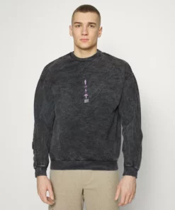 Kaotiko CREW WASHED RUINS UNISEX - Sweatshirt - Black -Kaotiko || Fire & Glory Populaire Magasin 9dfd780c051e4e9389da38ee98f2cc78