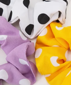 Fire & Glory - Damen MYRA SCRUNCHIE ZAL 3 PACK - Haar-Styling-Accessoires - Purple Heather/white/yellow -Kaotiko || Fire & Glory Populaire Magasin 9fcc1ccbc678484786f30778583edcf1