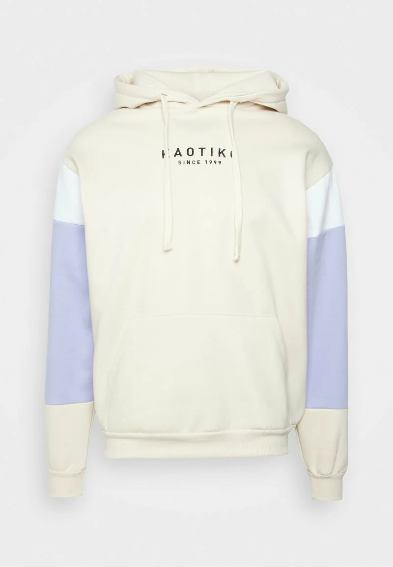 Kaotiko SUD CAP ETHAN UNISEX - Sweatshirt - Ivory/white/grape 3 Kaotiko SUD CAP ETHAN UNISEX - Sweatshirt - Ivory/white/grape