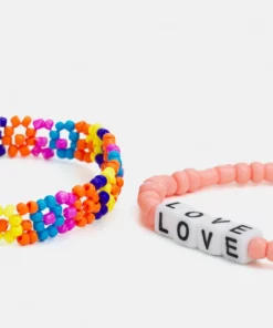 Fire & Glory FGTHEA 5-PACK BRACELET - Armband - Gold Colour/multi - Damen -Kaotiko || Fire & Glory Populaire Magasin a1f04365c6f74203b608bf31276932b4