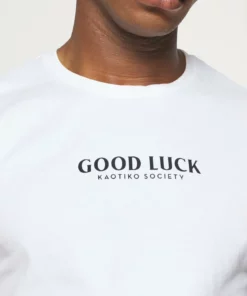 Kaotiko UNISEX GOOD LUCK - T-Shirt Print - White -Kaotiko || Fire & Glory Populaire Magasin a22798cb829f4376b5510d004460033b