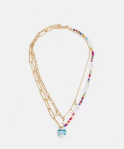 Fire & Glory LADY NECKLACE 2 PACK - Halskette - Gold-coloured/multi - Damen