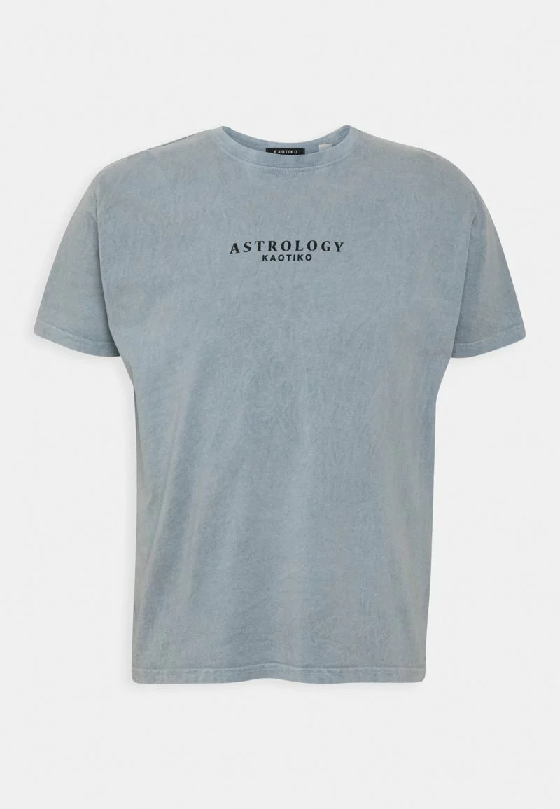 Kaotiko - Herren WASHED SCORPION UNISEX - T-Shirt Print - Acero 3 Kaotiko - Herren WASHED SCORPION UNISEX - T-Shirt Print - Acero