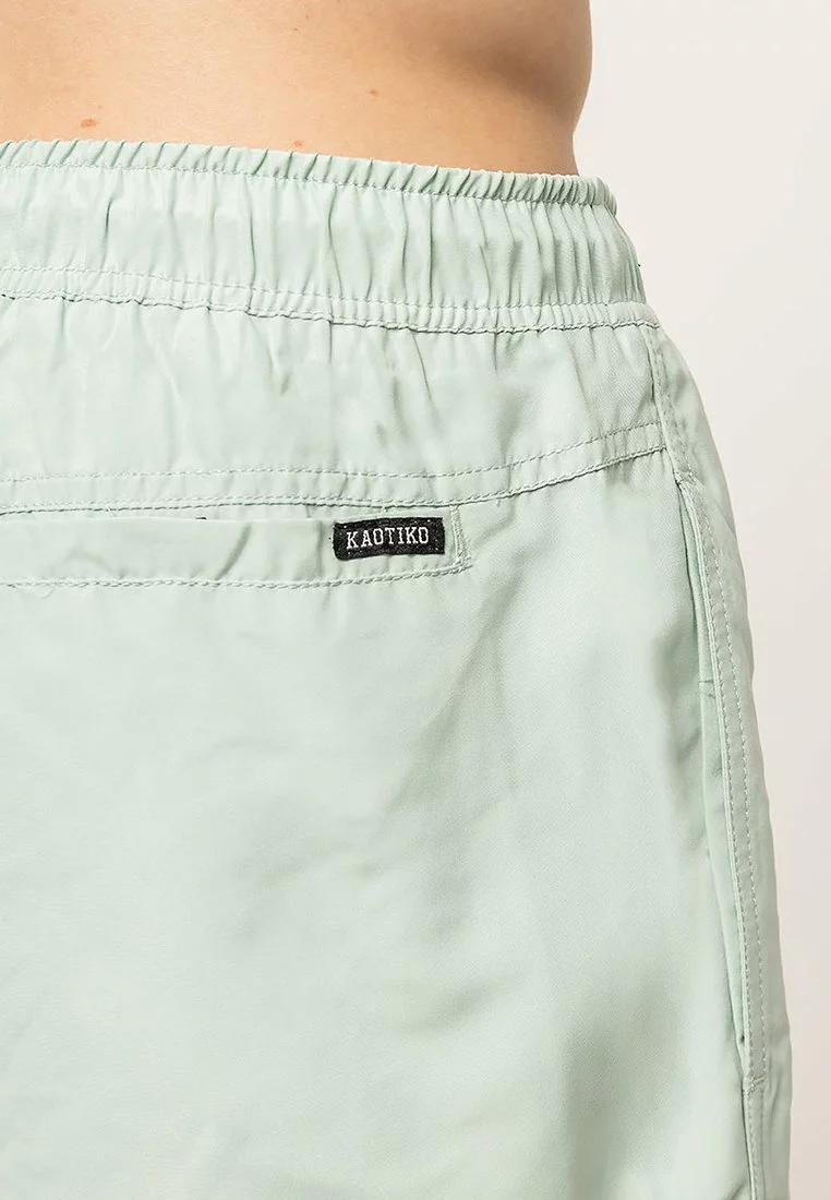 Kaotiko - Herren CALIFORNIA - Badeshorts - Aqua 5 Kaotiko - Herren CALIFORNIA - Badeshorts - Aqua – Bild 3