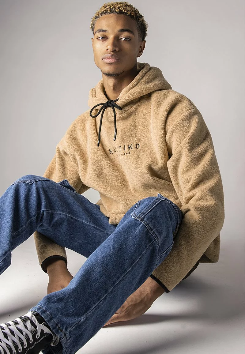 Kaotiko Kapuzenpullover - Hellbraun - Unisex 6 Kaotiko Kapuzenpullover - Hellbraun - Unisex – Bild 4