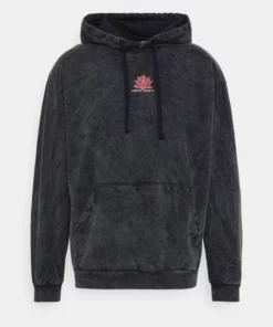 Kaotiko SUD CAP WASHED GANESHA UNISEX - Sweatshirt - Black