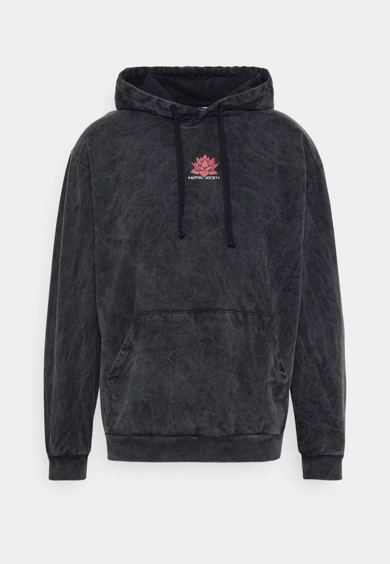 Kaotiko SUD CAP WASHED GANESHA UNISEX - Sweatshirt - Black 3 Kaotiko SUD CAP WASHED GANESHA UNISEX - Sweatshirt - Black