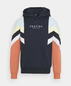 Kaotiko - Herren SUD CAP EWAN - Sweatshirt - Navy/candy Blue