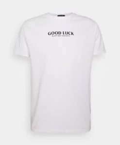 Kaotiko UNISEX GOOD LUCK - T-Shirt Print - White -Kaotiko || Fire & Glory Populaire Magasin b072edf914474109b91140fb6c56552a