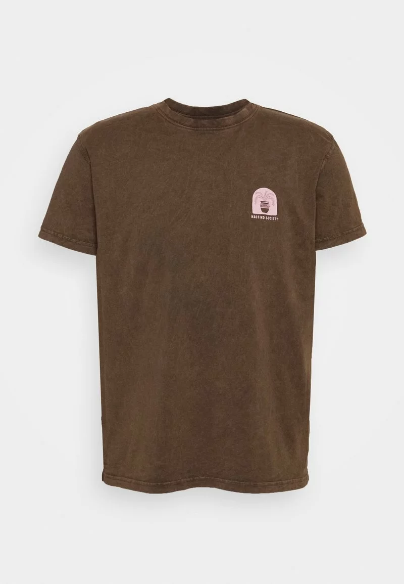 Kaotiko WASHED DREAM UNISEX - T-Shirt Print - Brown 3 Kaotiko WASHED DREAM UNISEX - T-Shirt Print - Brown