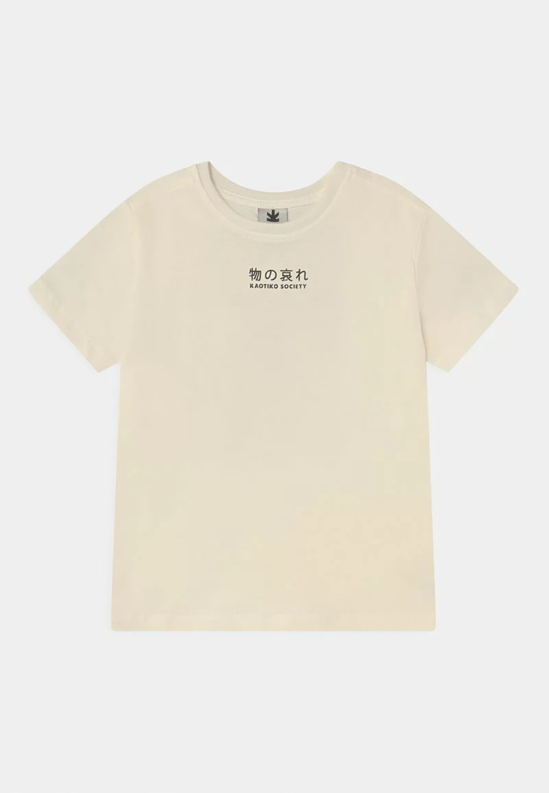 Kaotiko LOTUS UNISEX - T-Shirt Print - Marfil 3 Kaotiko LOTUS UNISEX - T-Shirt Print - Marfil