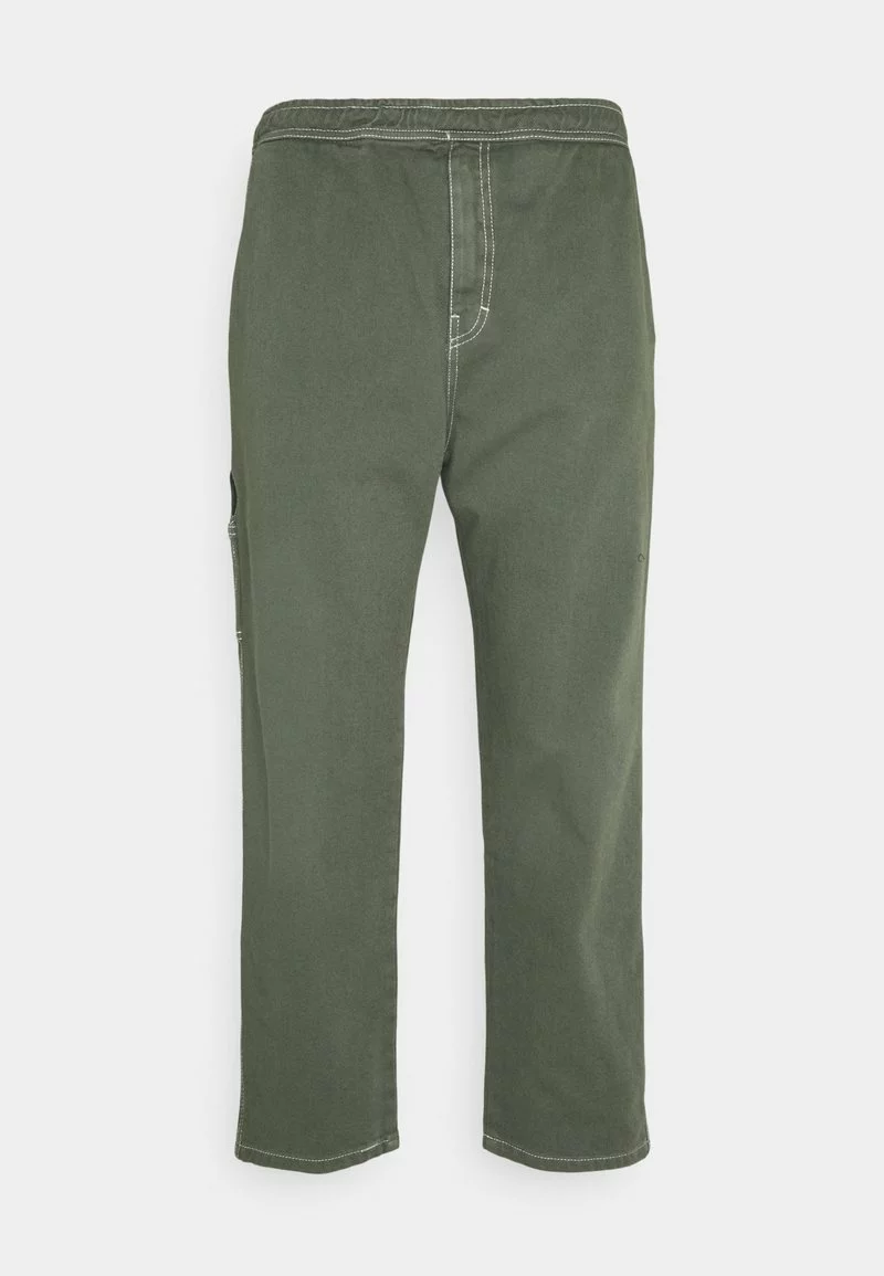 Kaotiko CARPENTER TROUSERS UNISEX - Stoffhose - Olive 3 Kaotiko CARPENTER TROUSERS UNISEX - Stoffhose - Olive