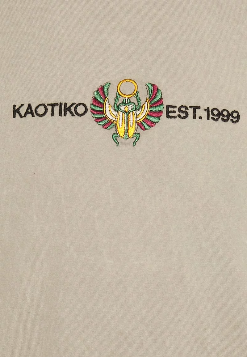 Kaotiko BEETLE - T-Shirt Print - Sand - Unisex 5 Kaotiko BEETLE - T-Shirt Print - Sand - Unisex – Bild 3