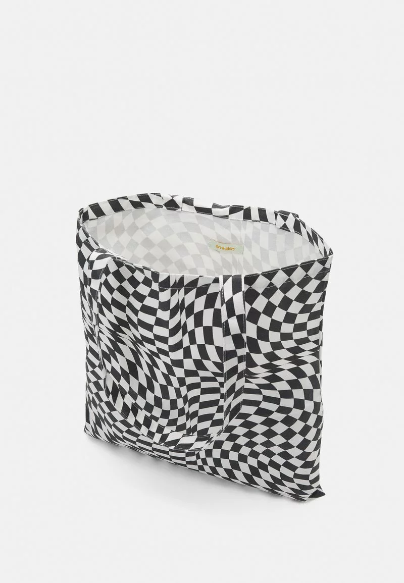 Fire & Glory - Damen HAPPIE TOTE BAG - Shopping Bag - Black/white 5 Fire & Glory - Damen HAPPIE TOTE BAG - Shopping Bag - Black/white – Bild 3