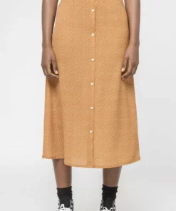 Kaotiko - Damen TOPOS - A-Linien-Rock - Gelb