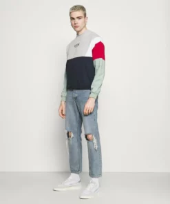 Kaotiko CREW UNISEX - Sweatshirt - Navy -Kaotiko || Fire & Glory Populaire Magasin bd688701685f4bad874f6c83ae53f898