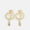 Fire & Glory - Damen SNAKE EARRINGS - Ohrringe - Gold-coloured