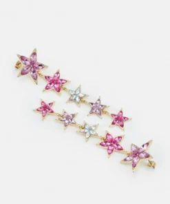 Fire & Glory LAIKA EARRINGS - Ohrringe - Gold-coloured/pink - Damen -Kaotiko || Fire & Glory Populaire Magasin be2032072183410c8218ee8c284a71c7