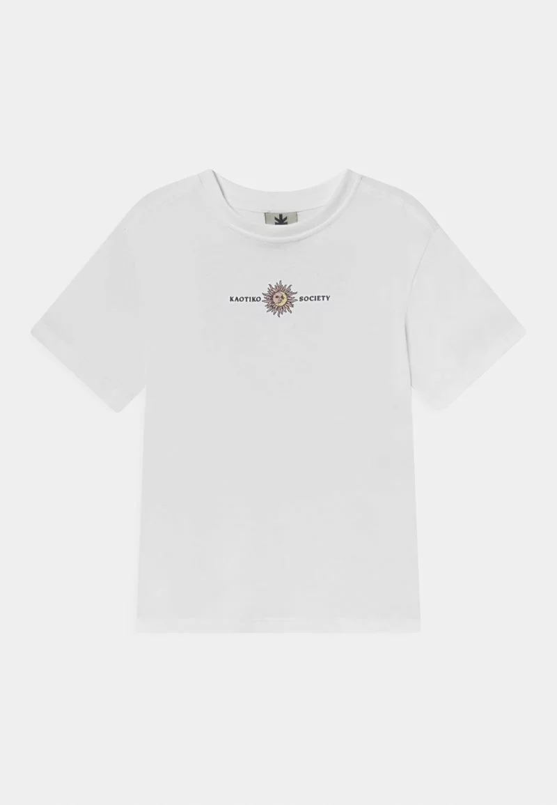 Kaotiko SCORPION UNISEX - T-Shirt Print - White 3 Kaotiko SCORPION UNISEX - T-Shirt Print - White