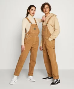 Kaotiko PETO NUT - Latzhose - Brown - Unisex