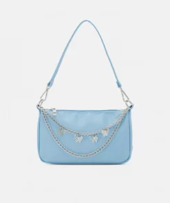 Fire & Glory - Damen SULLY SHOULDER - Clutch - Light Blue