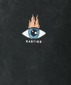 Kaotiko SUD CAP WASHED MOON SPHYNX UNISEX - Sweatshirt - Black -Kaotiko || Fire & Glory Populaire Magasin c4a8ab042e1e48b99ab3ff36b62cd705