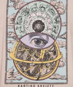 Kaotiko WASHED COSMOS UNISEX - T-Shirt Print - Stone -Kaotiko || Fire & Glory Populaire Magasin c4e06d0bc2644a4897fc5b4fd52490ad