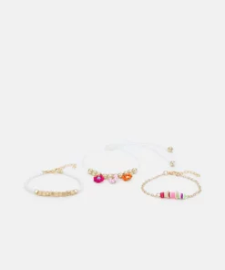 Fire & Glory - Damen FGBLOOM BRACELET 3 PACK - Armband - Gold-coloured/multi