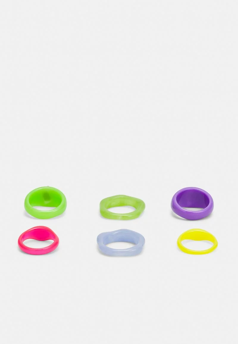 Fire & Glory - Damen 6 PACK - Ring - Pastel Lavender/multi 4 Fire & Glory - Damen 6 PACK - Ring - Pastel Lavender/multi – Bild 2