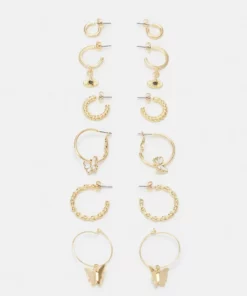 Fire & Glory EARRINGS 6 PACK - Ohrringe - Gold-coloured - Damen