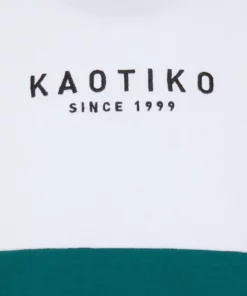 Kaotiko CREW DENVER - Sweatshirt - Jade/navy - Herren -Kaotiko || Fire & Glory Populaire Magasin d0aecbb3a6574900abbb7cef43cd57bb