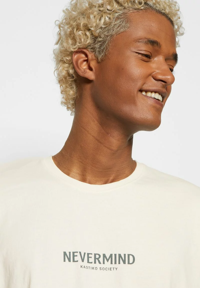 Kaotiko NEVERMIND UNISEX - T-Shirt Print - Ivory 9 Kaotiko NEVERMIND UNISEX - T-Shirt Print - Ivory – Bild 7