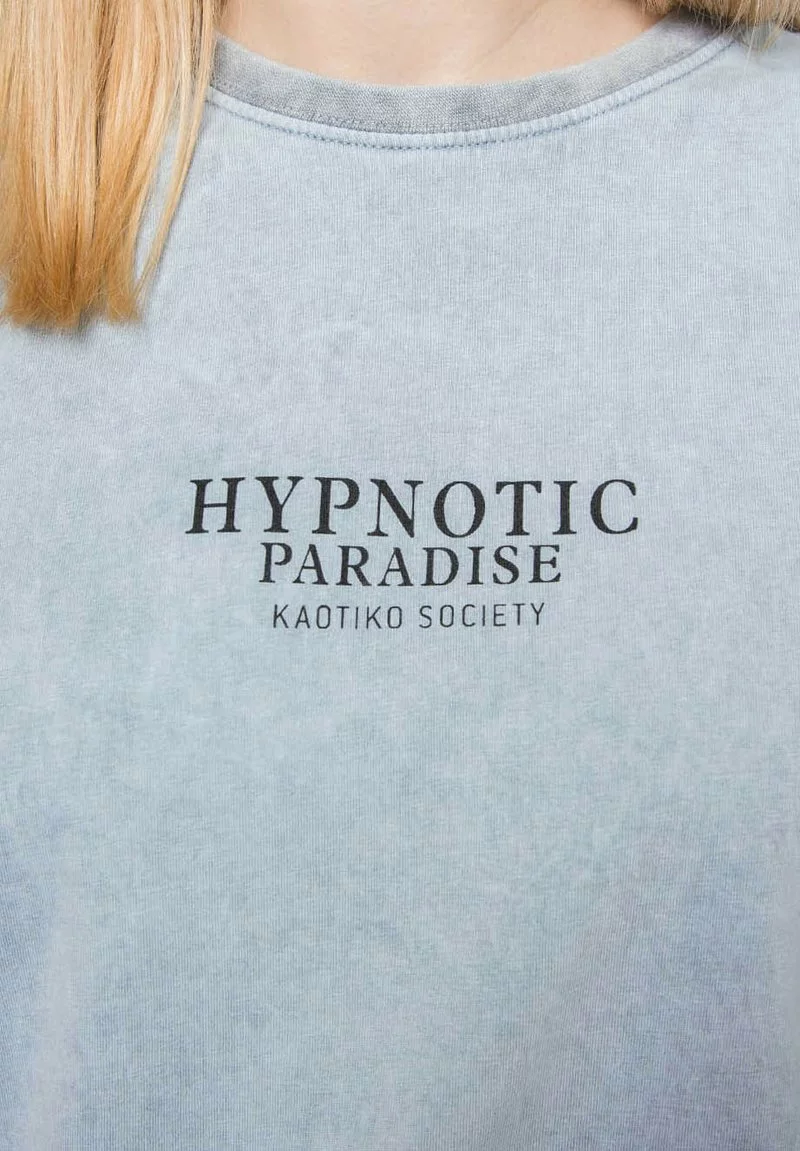 Kaotiko T-Shirt Print - Grau - Unisex 5 Kaotiko T-Shirt Print - Grau - Unisex – Bild 3