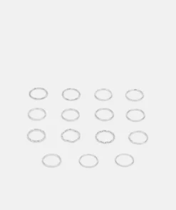 Fire & Glory - Damen 15 PACK - Ring - Silver-coloured