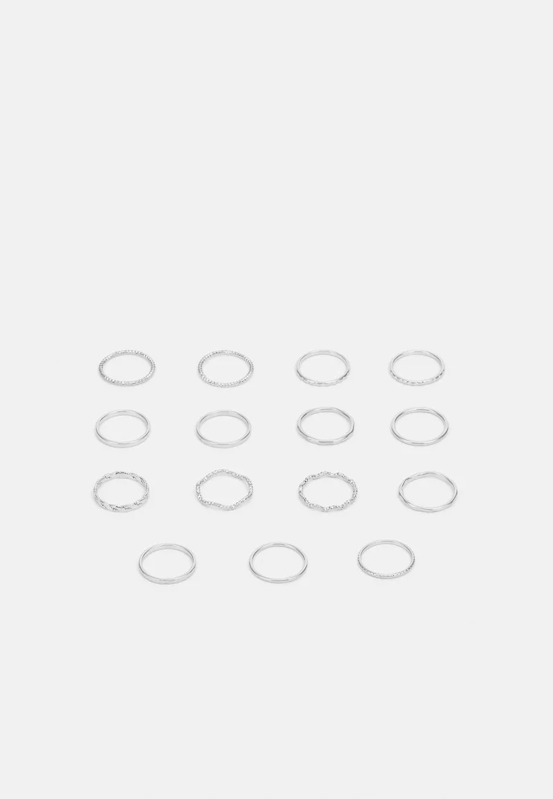 Fire & Glory - Damen 15 PACK - Ring - Silver-coloured 4 Fire & Glory - Damen 15 PACK - Ring - Silver-coloured – Bild 2