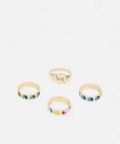 Fire & Glory SAKKA 4 PACK - Ring - Gold-coloured/multi - Damen