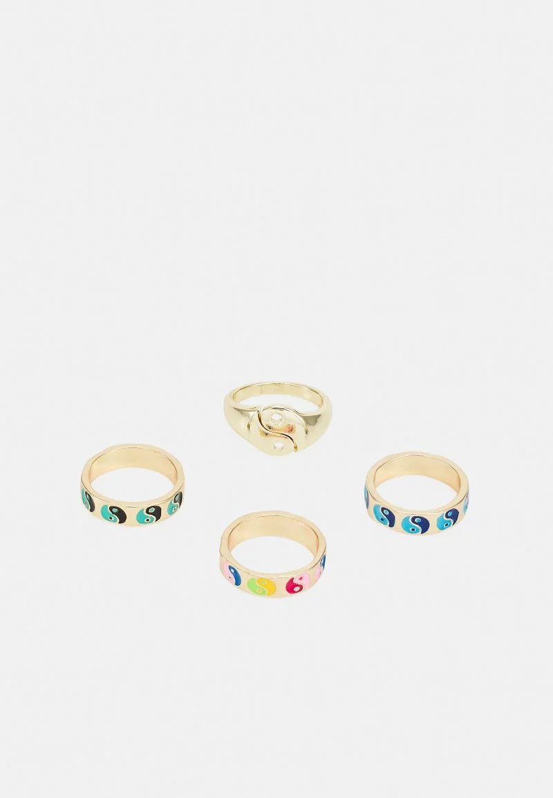 Fire & Glory SAKKA 4 PACK - Ring - Gold-coloured/multi - Damen 3 Fire & Glory SAKKA 4 PACK - Ring - Gold-coloured/multi - Damen