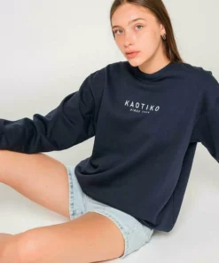 Kaotiko - Damen ABBY - Sweatshirt - Marino -Kaotiko || Fire & Glory Populaire Magasin d8e93c6166f4462288eb291e1102a0ad
