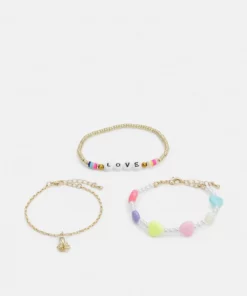 Fire & Glory - Damen FGBEE BRACELET 3 PACK - Armband - Gold-coloured/multi