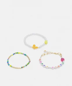 Fire & Glory - Damen VIBES BRACELET 3 PACK - Armband - Gold-coloured/multi -Kaotiko || Fire & Glory Populaire Magasin d9a06d0b0a88479e89d348e5e04f0d0a