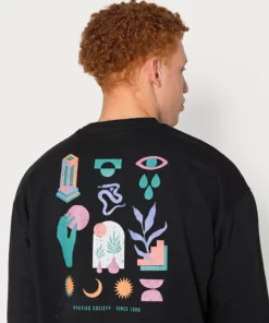 Kaotiko CREW MINIMAL UNISEX - Sweatshirt - Black 11 Kaotiko CREW MINIMAL UNISEX - Sweatshirt - Black -Kaotiko || Fire & Glory Populaire Magasin dbf7b091679f43d0ad58dcc65b7711bb