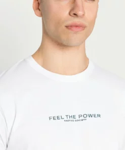 Kaotiko WASHED FEEL THE POWER - T-Shirt Print - White - Unisex -Kaotiko || Fire & Glory Populaire Magasin dd24bfd56add4d3e9a94c8fcde2fa118