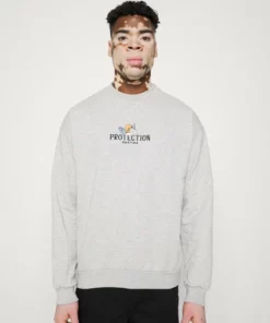 Kaotiko CREW FEELINGS - Sweatshirt - Grey - Herren